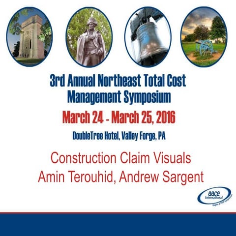 VERTEX Construction Claim Visuals  - AACE Northeast Total Cost Management Sym...