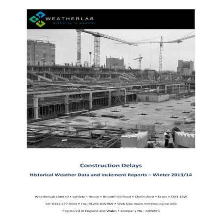 WeatherLab - New Client Introduction | PDF