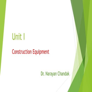 Construction equipment need and factors-nrc