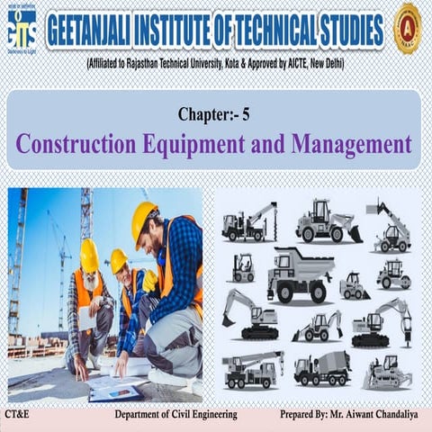 Trenching & Excavation | PPTX