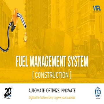 Fuel Management System - Telecom Industry | PDF