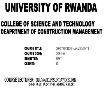 Construction management I lecture note  (QUS 3166).pptx