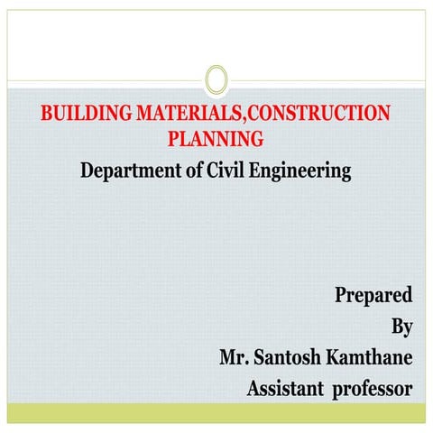 Construction material