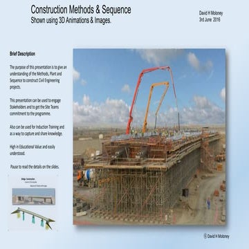 Construction  Methods & Sequence