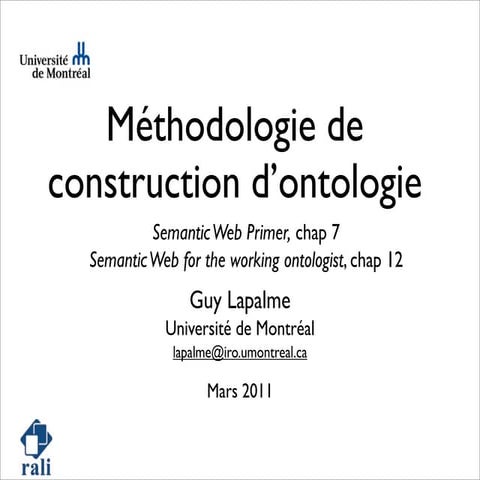 Construction ontologies