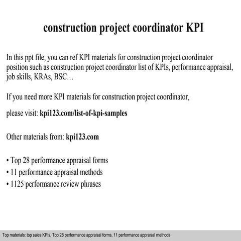 Top 10 KPIs Every Construction Project Manager Should Track.pdf