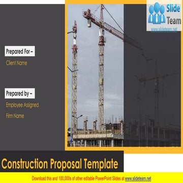 Construction Proposal Template PowerPoint Presentation Slides