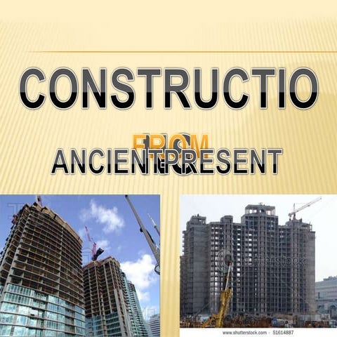 Constructions(ancient present)