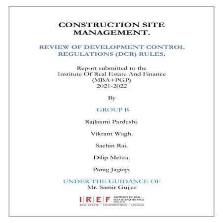 Construction Site Management Pdf