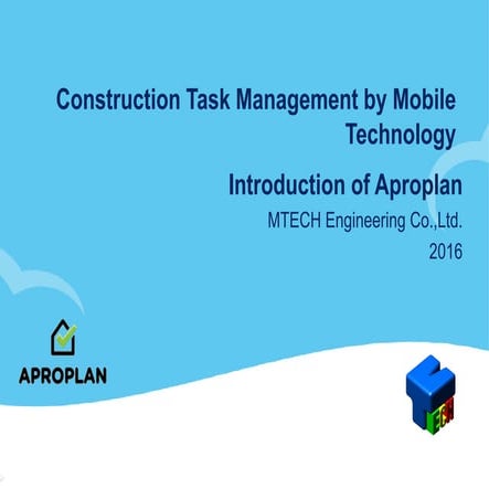 Aproplan for construction safety | PDF