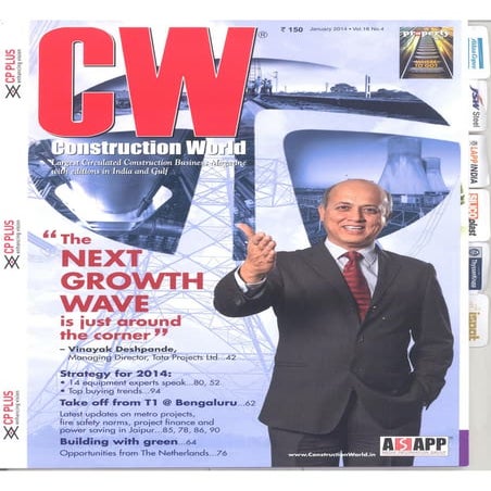 Construction world, January 2014