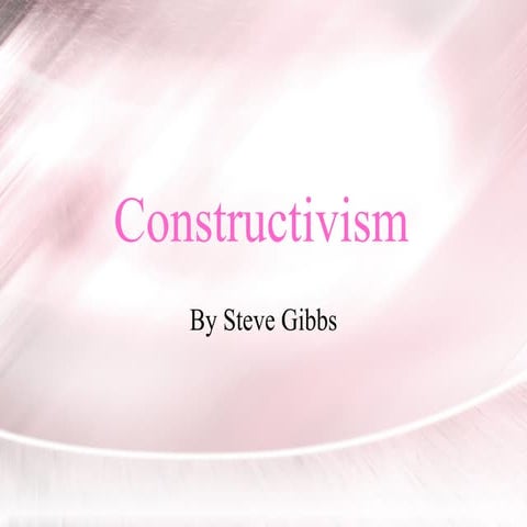Constructivism