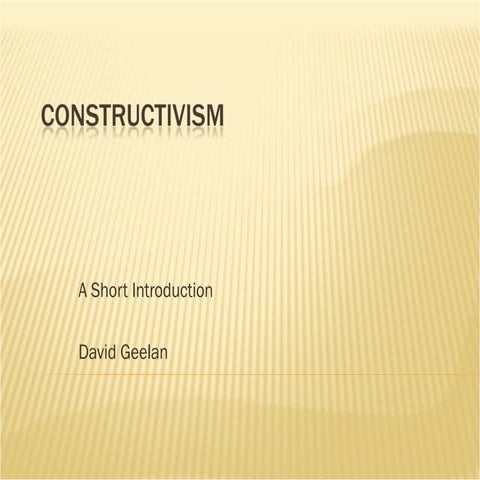 Constructivism