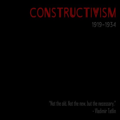 Constructivism