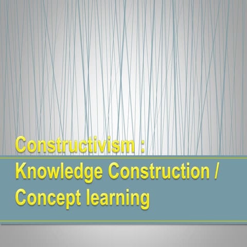 Constructivism