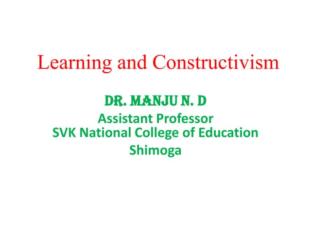 Constructivism