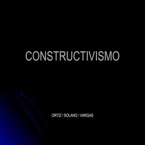 Constructivismo