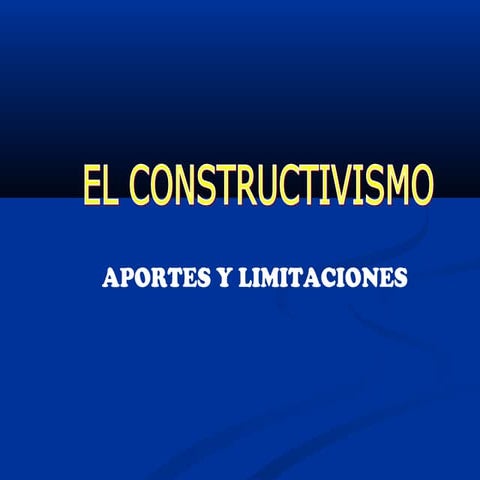 Constructivismo