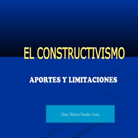 Constructivismo