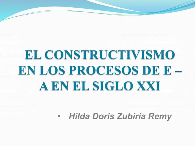 Constructivismo expo final[1]
