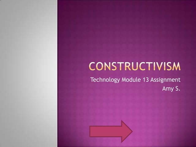 Constructivism ppt