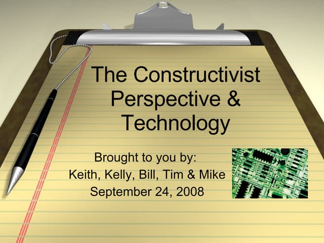 Constructivist\ S Perspective Fall 08