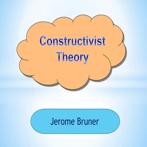 Constructivist theory1