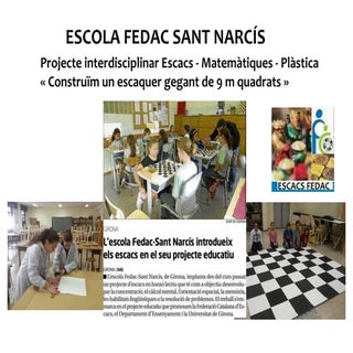 Construim un escaquer gegant de 9m 2 