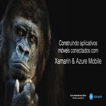 Mobile apps com Xamarin e Azure Mobile Services - The Developers Conference P...