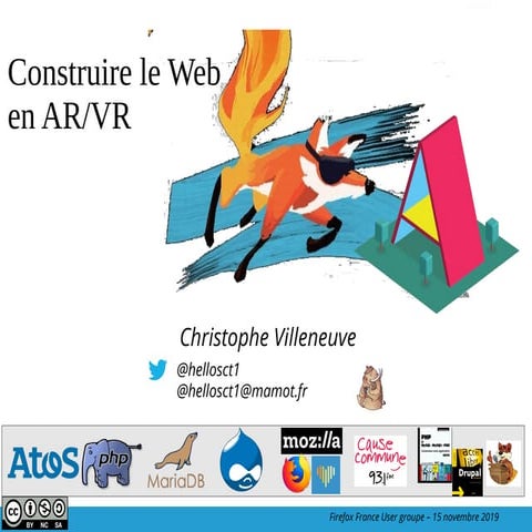 Construire le web en AR - VR