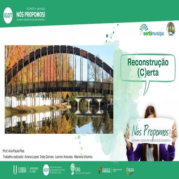 Nós Propomos! Sertã 2024 - Geografia C - 12º ano