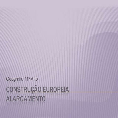 Construção europeia