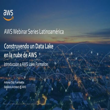 Construyendo un data lake en la nube aws