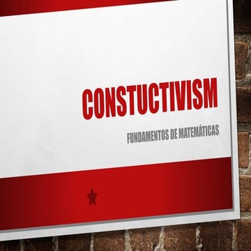 Constuctivism Presentation