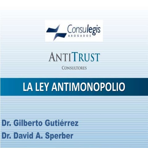 Ley Antimonopolio
