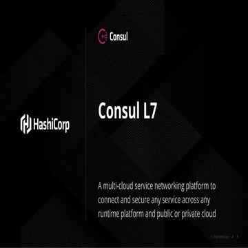 Consull7 webinar hasicorp