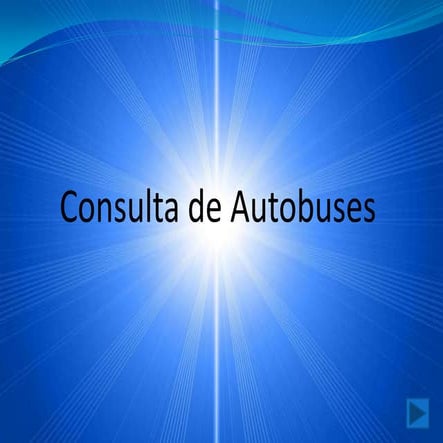Consulta de autobuses