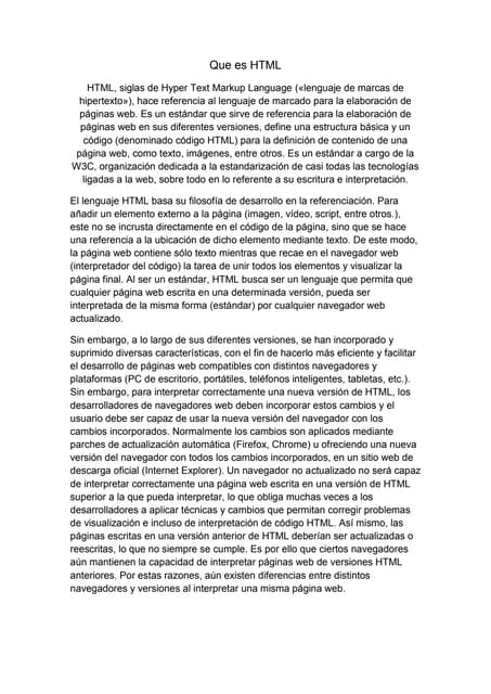 Consulta de html 