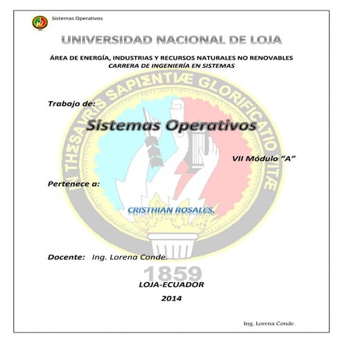 Sincronización de Procesos 