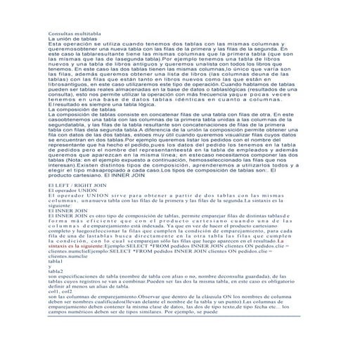 Consultas multitabl1 sql