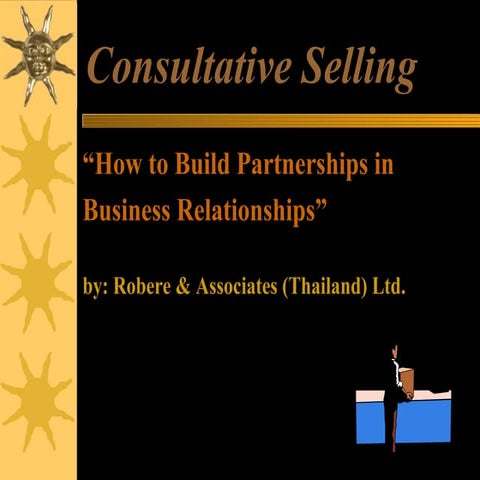 Consultative selling e
