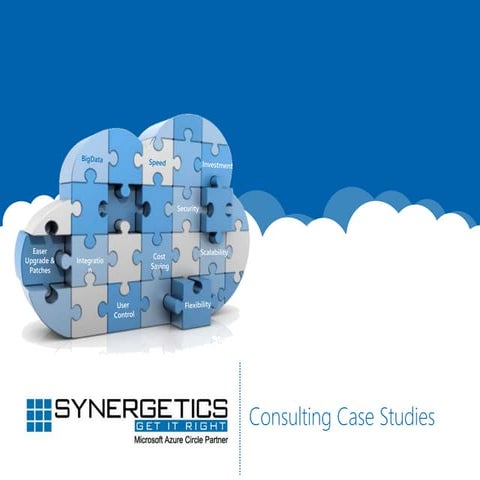 Consulting Client Case studies