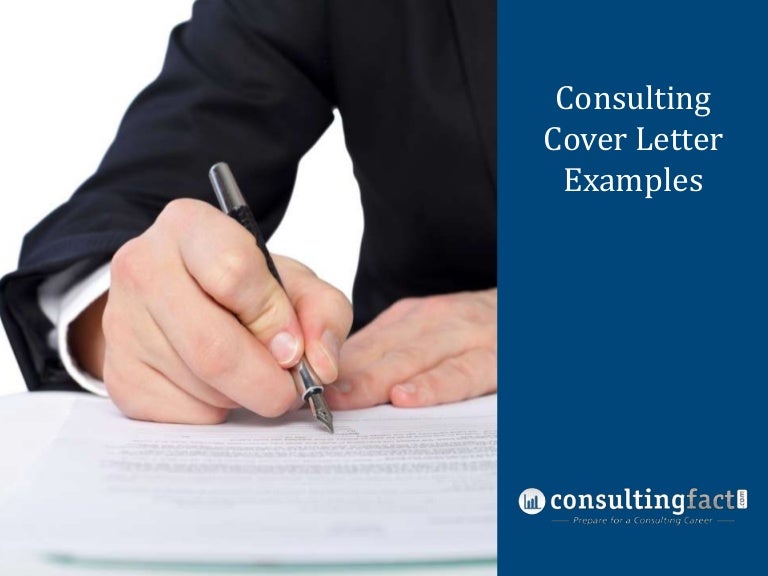 sample business consultant cover letter