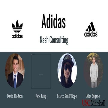 BUAD 497 Class Project: Adidas Consulting project