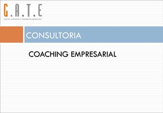 Consultoria Coaching Empresarial