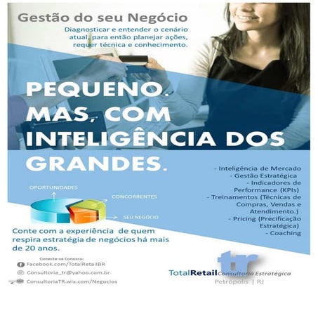 Consultoria, Coaching e Treinamento para o Varejo