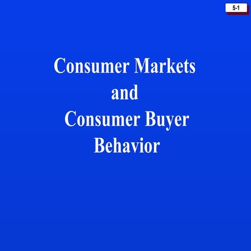 Consumer Behaviour
