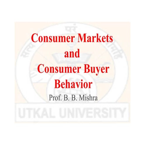 consumers buying behaviours introduction
