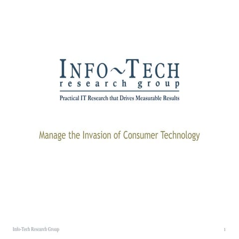 Consumer tech invasion