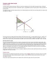 Consumer and producer surplus
